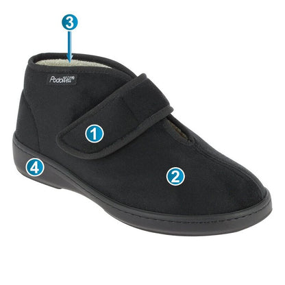 Podowell Donuts 7200 – Kletthausstiefel für empfindliche Füße