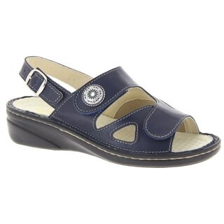 Varomed Isabell 06325 – Sandalette mit Stretch & extra weitem Einstieg