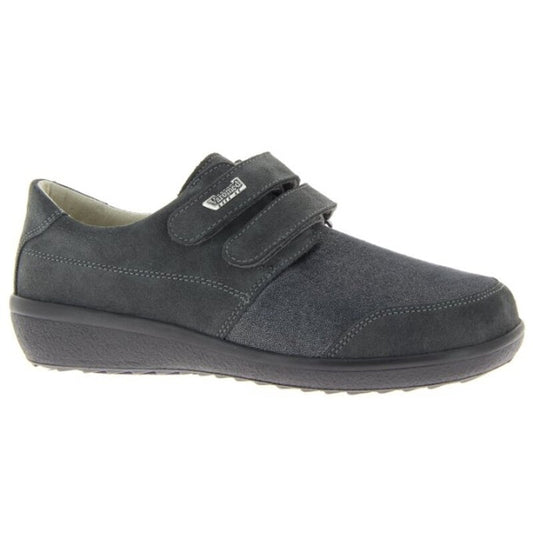Varomed Lausanne 77272 – Komfort Klettschuh Leder Stretch