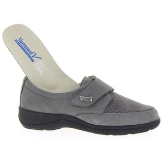 Varomed Tallin 79151 – Damen Klettschuh mit Stretch & Leder